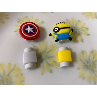 マーベル(MARVEL)の大好評！Iphone用  USBケーブルプロテクター 断線から守る！早い者勝ち！(その他)