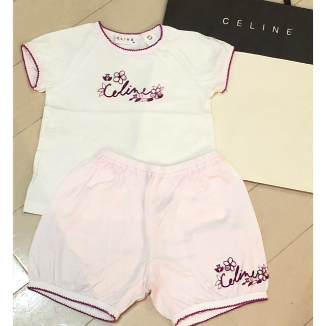 celine(セリーヌ)の☆CELINE☆セットアップ☆90 キッズ/ベビー/マタニティのキッズ服女の子用(90cm~)(その他)の商品写真