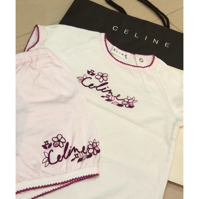 celine(セリーヌ)の☆CELINE☆セットアップ☆90 キッズ/ベビー/マタニティのキッズ服女の子用(90cm~)(その他)の商品写真