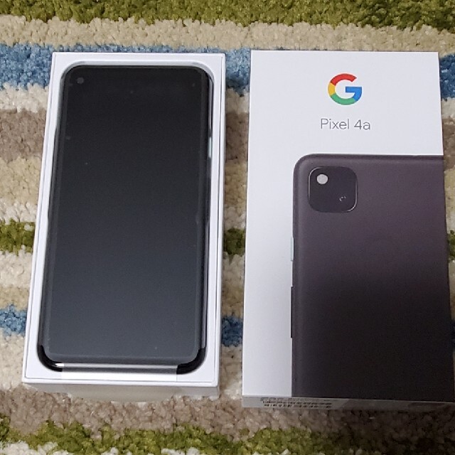 スマホ/家電/カメラGoogle Pixel 4a  JustBlack 128 GB (4G)