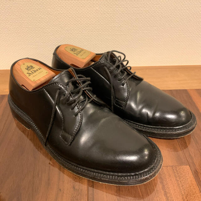 Alden(オールデン)の ALDEN オールデン 9901 プレーントゥ シューズ ブラック ブルッチャ メンズの靴/シューズ(ドレス/ビジネス)の商品写真