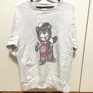 シュプリーム(Supreme)のexample bear sweat shirt White(スウェット)