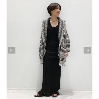 アパルトモンドゥーズィエムクラス(L'Appartement DEUXIEME CLASSE)の【BILLY/ビリー】RIB DRESS(TANK)アパルトモン別注 ワンピース(ロングワンピース/マキシワンピース)