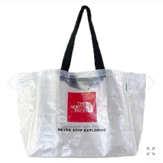 ザノースフェイス(THE NORTH FACE)の新品　入手困難 ノースフェイス クリアバック トートバッグ　エコバッグ(トートバッグ)