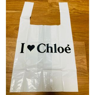 クロエ(Chloe)のChloe クロエジュースバー限定　ロゴが　ショップ袋(ショップ袋)