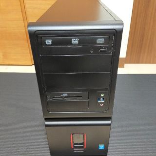 FRONTIER PCケース ミドルタワー 光学ドライブ カードリーダー 付属(PCパーツ)