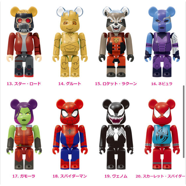 happyくじ MARVEL BE@RBRICK ベアブリック ハッピーくじ さらに送料