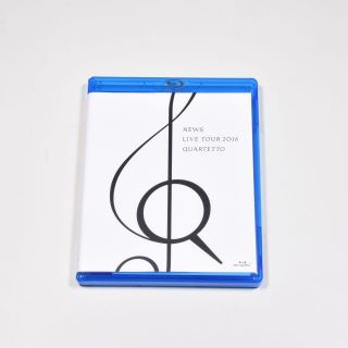 ニュース(NEWS)の美品◆NEWS◆LIVE TOUR 2016 QUARTETTO◆Blu-ray(ミュージック)