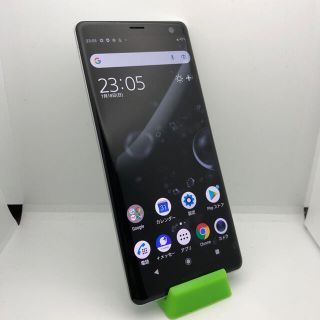 ジャンク SIMフリー XperiaXZ3 802so シルバー 本体のみ(スマートフォン本体)