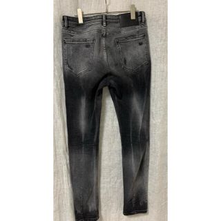 ZARA - Zara スキニーデニム EU40ダメージリペア加工 グレーの通販 by