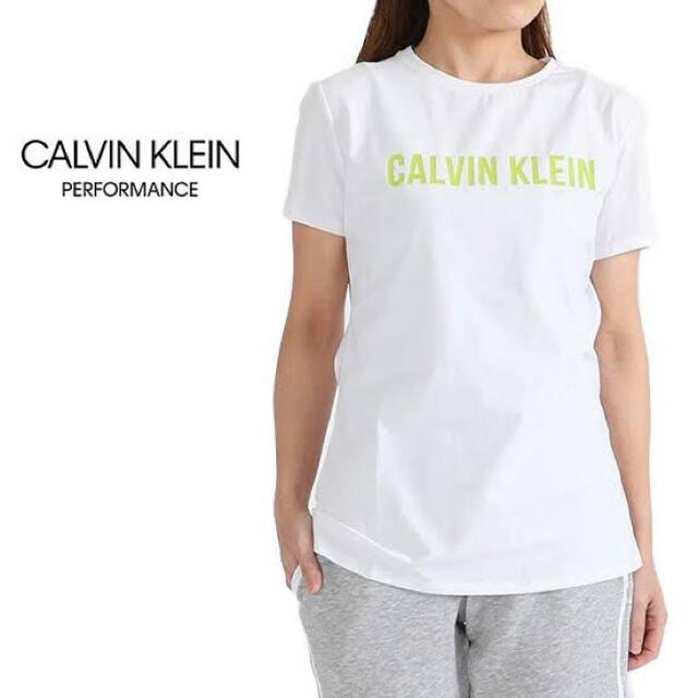 Calvin Klein(カルバンクライン)のセール☆CALVIN KLEIN カルバンクライン　新品　Ｔシャツ Ｓ レディースのトップス(Tシャツ(半袖/袖なし))の商品写真