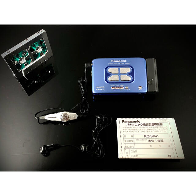 Panasonic(パナソニック)のカセットウォークマンPanasonic RQ-SX41「整備済み、完動美品」 スマホ/家電/カメラのオーディオ機器(ポータブルプレーヤー)の商品写真