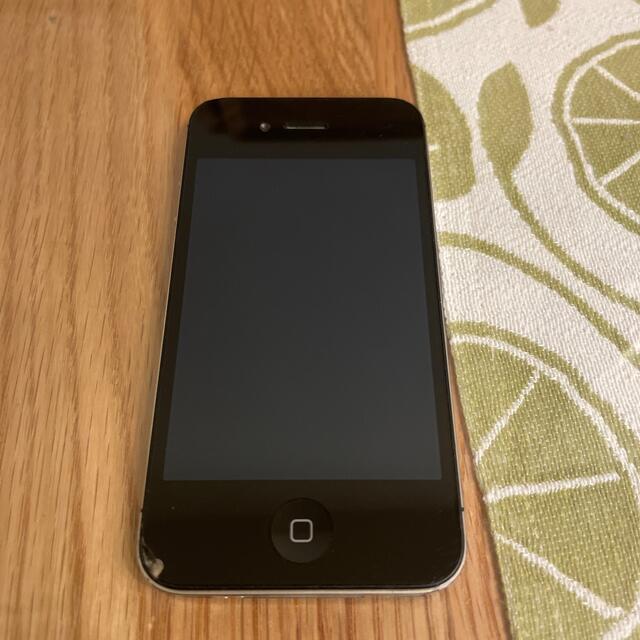 iPhone(アイフォーン)のiPhone4S ブラック　16GB スマホ/家電/カメラのスマートフォン/携帯電話(スマートフォン本体)の商品写真