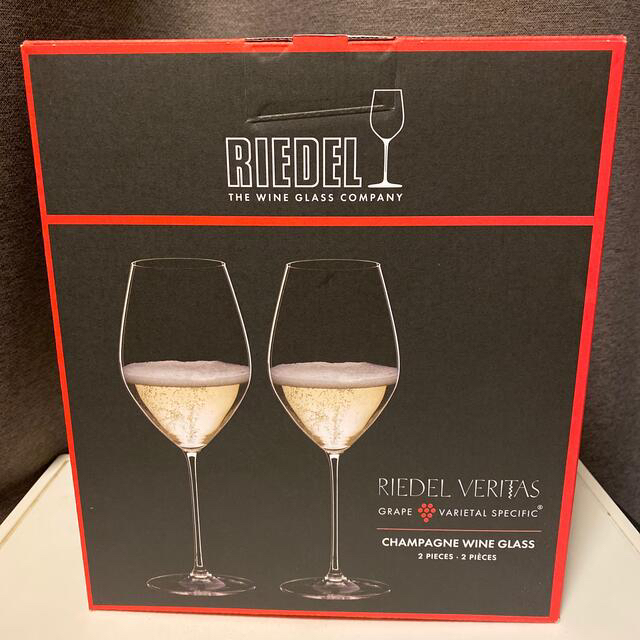 RIEDEL  VERITAS ヴェリタス　シャンパン/カベルネ　2脚ずつセット