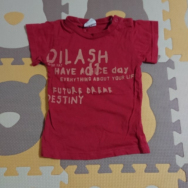 DILASH(ディラッシュ)のused DILASH OFFICIAL TEAM 90サイズ 3枚セット キッズ/ベビー/マタニティのキッズ服男の子用(90cm~)(Tシャツ/カットソー)の商品写真