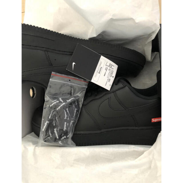 新品 29cm Supreme NIKE air force 1 Black