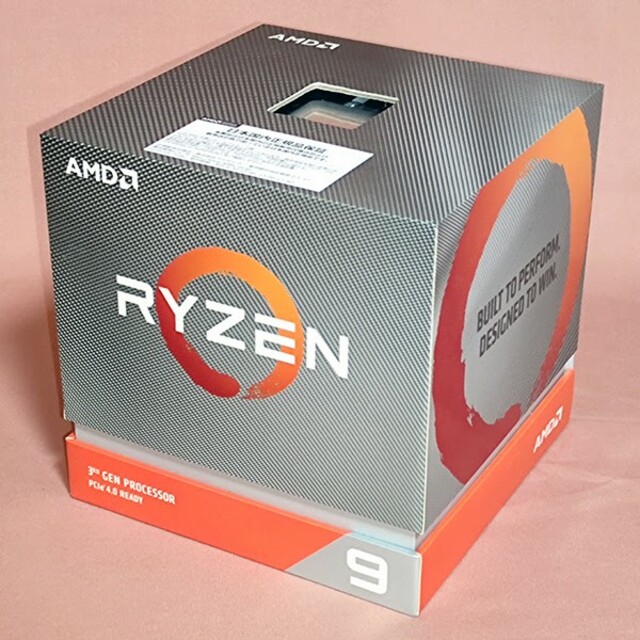 AMD Ryzen 9 3900X BOX クーラー未使用