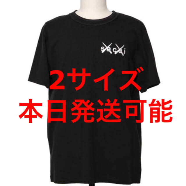 Tシャツ/カットソー(半袖/袖なし)sacai kaws Embroidery T-Shirt サカイ Tシャツ