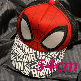 マーベル(MARVEL)のスパイダーマン　メッシュキャップ　帽子　54cm マーベル(帽子)