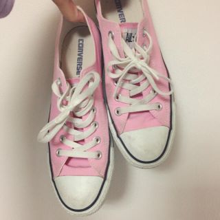 コンバース(CONVERSE)の希少！ピンクのオールスター！もうすぐ消します！(スニーカー)