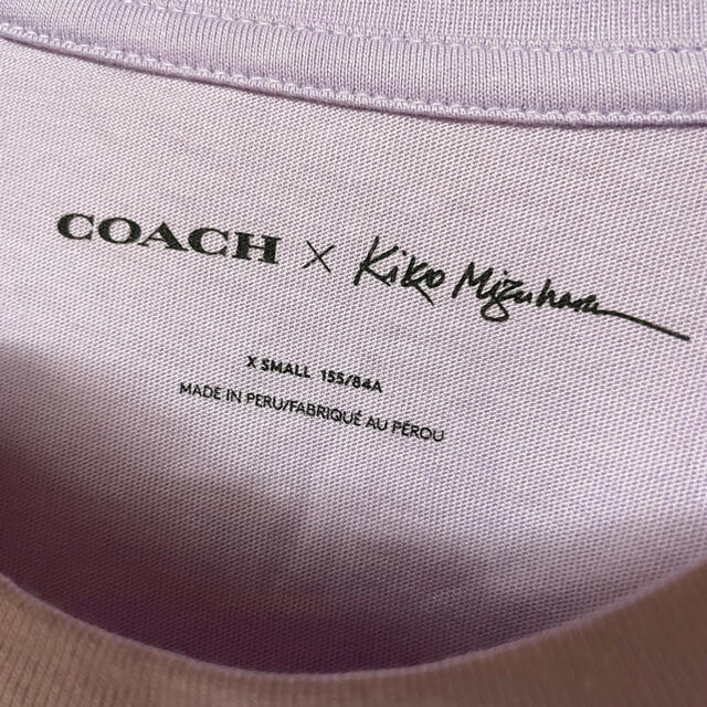 COACH(コーチ)のCOACH✖️水原希子 Tシャツ レディースのトップス(Tシャツ(半袖/袖なし))の商品写真