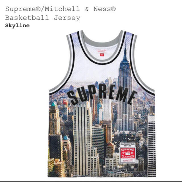 21SS Supreme Mitchell & Ness Basketball