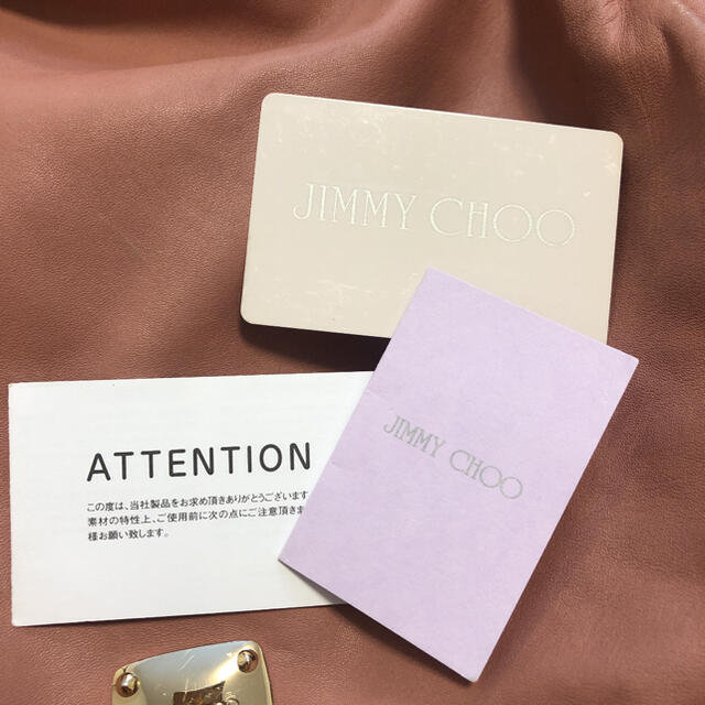 JIMMY CHOO(ジミーチュウ)のjimmy choo ピンク　ショルダーバッグ レディースのバッグ(ショルダーバッグ)の商品写真