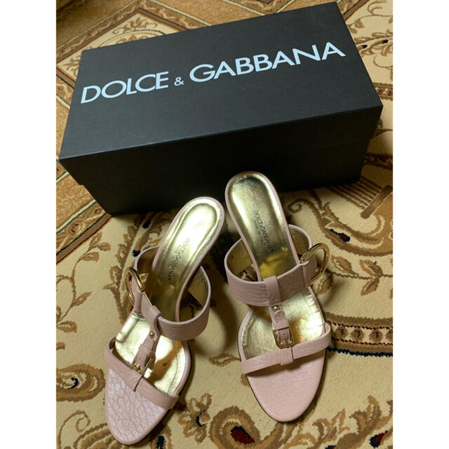 最終お値下げ DOLCE\u0026GABBANA  ドルチェ＆ガッバーナ  サンダル