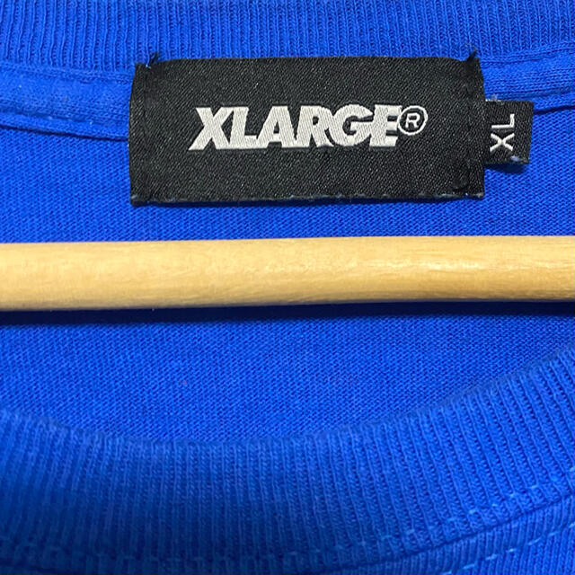 XLARGE(エクストララージ)のXLARGE エクストララージ シンプソンズ コラボ Tシャツ ブルー XL メンズのトップス(Tシャツ/カットソー(半袖/袖なし))の商品写真