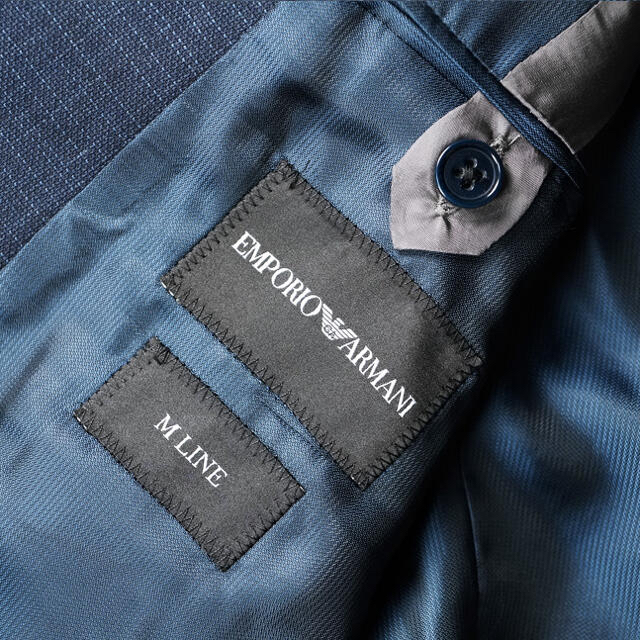 Emporio Armani(エンポリオアルマーニ)の新品17万エンポリオアルマーニウール2Bスーツ50/M~L/ジャケット/パンツ メンズのスーツ(セットアップ)の商品写真