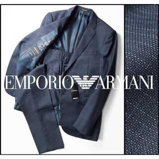 エンポリオアルマーニ(Emporio Armani)の新品17万エンポリオアルマーニウール2Bスーツ50/M~L/ジャケット/パンツ(セットアップ)