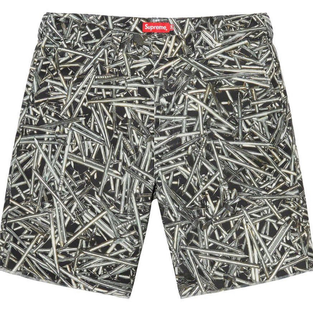 Supreme Nails Work Short Black Supreme Nails Work Short Black