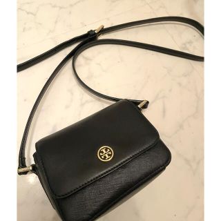 トリーバーチ(Tory Burch)のTORY BURCH トリーバーチ　ショルダー　黒(ショルダーバッグ)