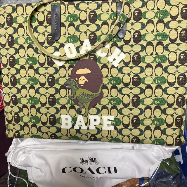 A BATHING APE(アベイシングエイプ)のbape x coach バッグ メンズのバッグ(トートバッグ)の商品写真