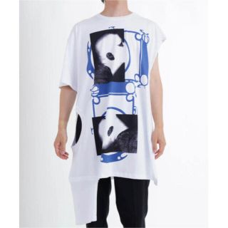 ラフシモンズ(RAF SIMONS)のrafsimons 変形tシャツ(Tシャツ/カットソー(半袖/袖なし))