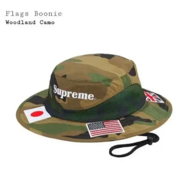 Supreme(シュプリーム)の未使用 M/L SUPREME 20ss Flags Boonie カモ柄 メンズの帽子(ハット)の商品写真