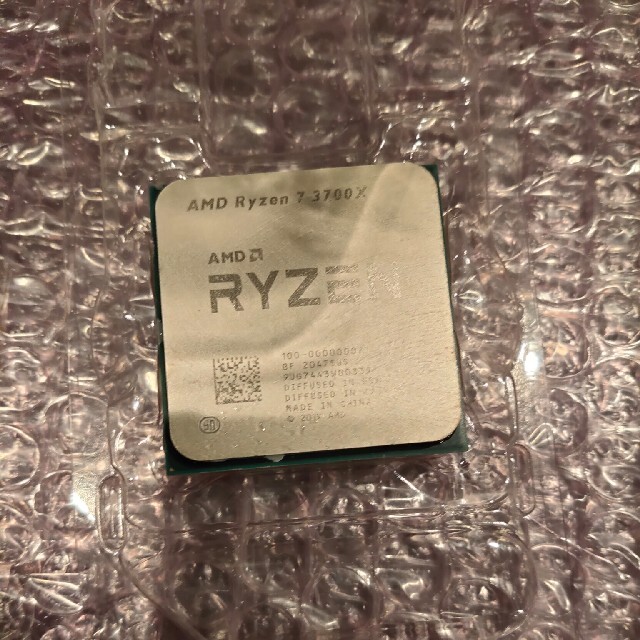 Ryzen7 3700X 使用期間短