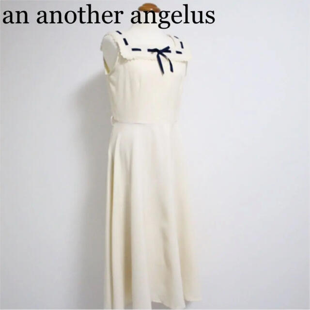 an another angelus(アンアナザーアンジェラス)のan another angelus ワンピース　セーラー　ノースリーブ　リボン レディースのワンピース(ひざ丈ワンピース)の商品写真