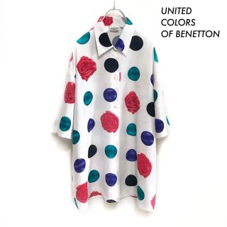 ベネトン(BENETTON)のUNITED COLORS OF BENETTON★ドット柄 半袖シャツ(シャツ)