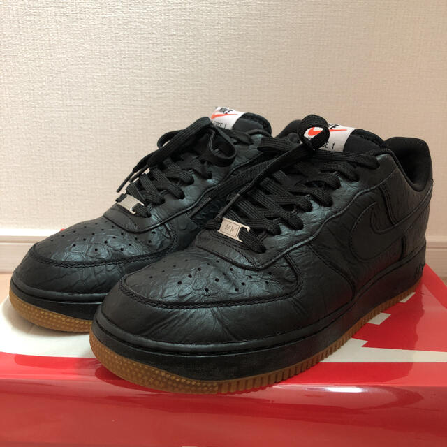 スイーツ柄 ブルー NIKE ナイキ エアフォース1 LV8 クロコダイルパック