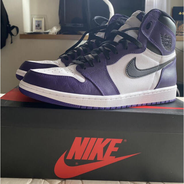 NIKE AIR JORDAN 1 HIGH court purple