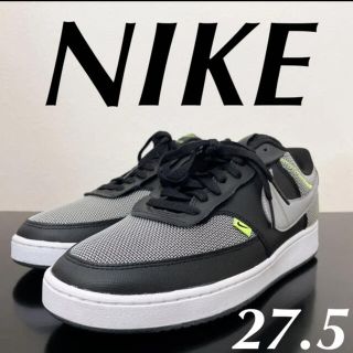 ナイキ(NIKE)のナイキ　メンズ　スニーカー　カジュアルシューズ　黒　シルバー　N2345(スニーカー)