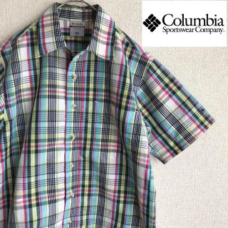 コロンビア(Columbia)のColumbia 半袖　チェック　シャツ　XSサイズ　コロンビア マドラス(シャツ)