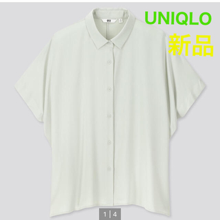 ユニクロ(UNIQLO)のUNIQLO   レーヨンブラウス(シャツ/ブラウス(半袖/袖なし))