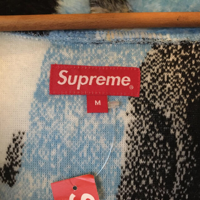 正規輸入元品 Supreme 美品 レア ペンギン フリース Penguins Fleece