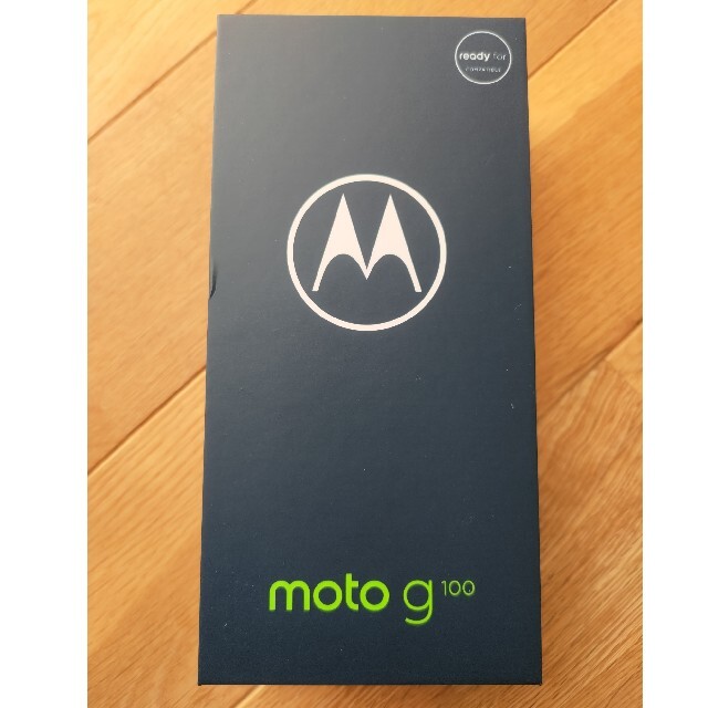 モトローラMotorola moto g100 8GB/128GB新品未開封購入時期