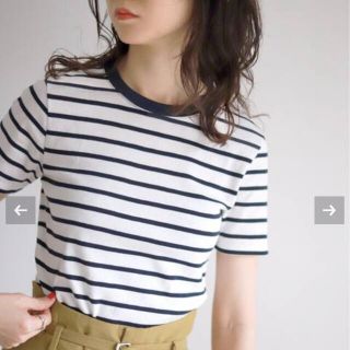 プチバトー(PETIT BATEAU)のプチバトー　マリニエールクルーネック　半袖Tシャツ　(Tシャツ(半袖/袖なし))