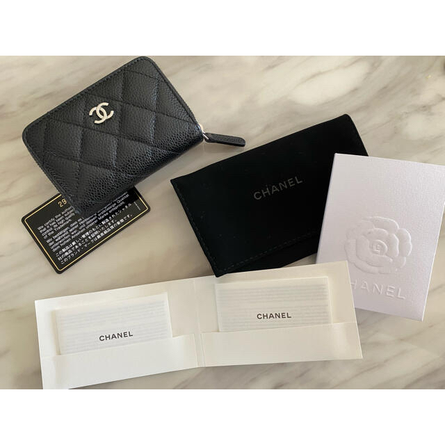 激安セール】 CHANEL 専用 CHANELシャネルキャビアスキン コインケースミニ財布 ミニウォレット 財布