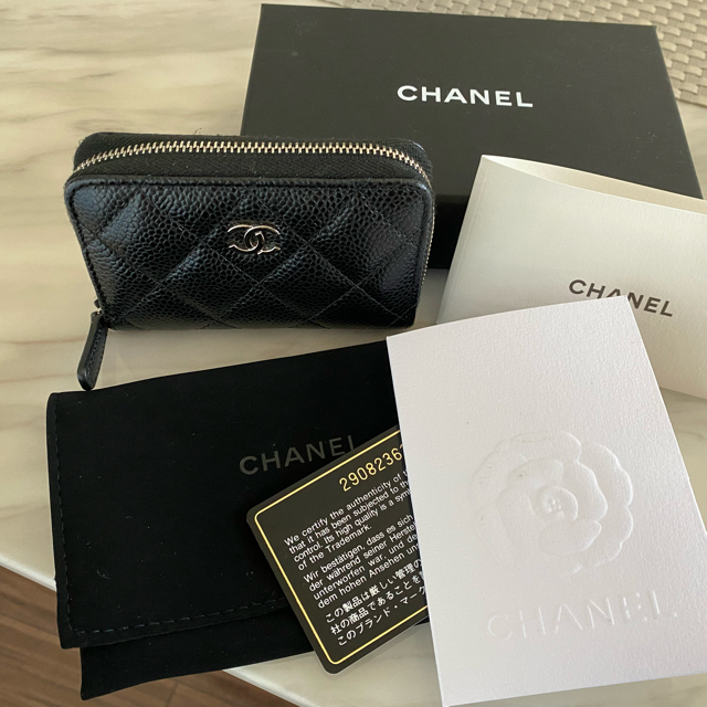 CHANEL(シャネル)の専用　CHANELシャネルキャビアスキン  コインケースミニ財布　ミニウォレット レディースのファッション小物(財布)の商品写真
