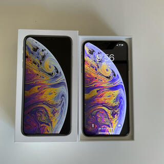 iPhone - iPhone Xs Max 64GB silver SIMフリー超美品の通販 by ネコ吉